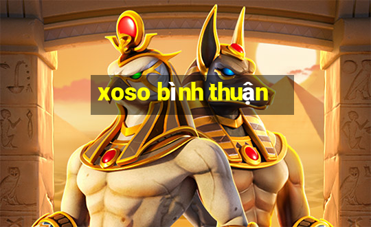 xoso bình thuận