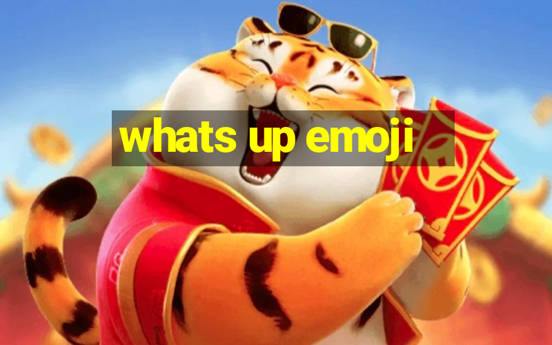 whats up emoji