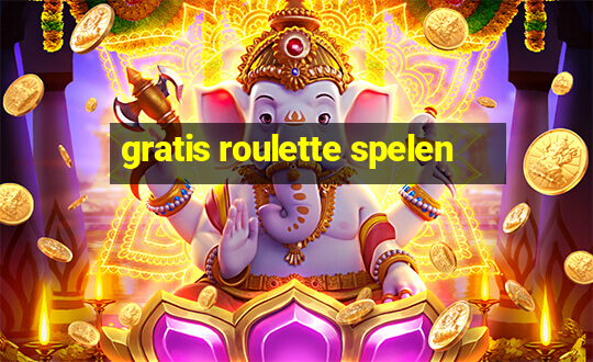 gratis roulette spelen