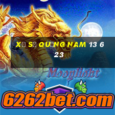 xổ số quảng nam 13 6 23