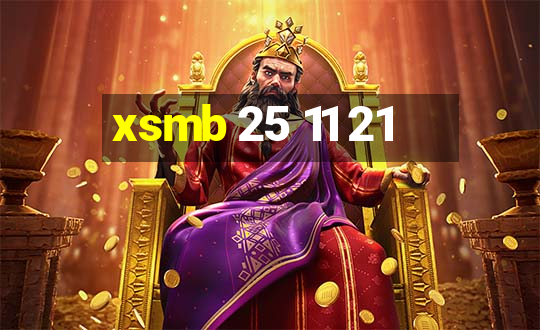 xsmb 25 11 21