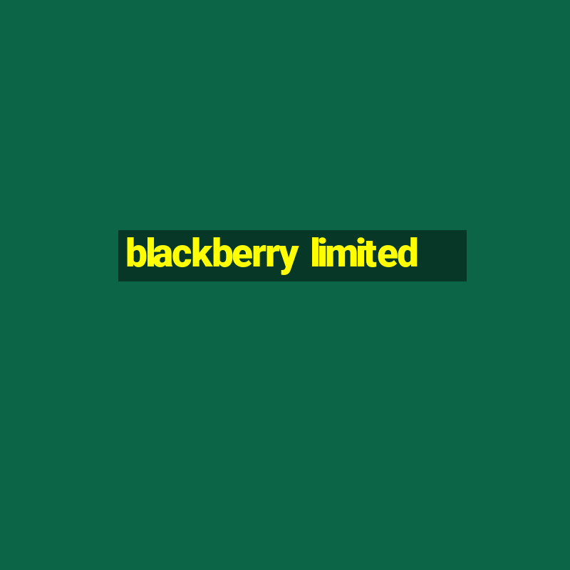 blackberry limited