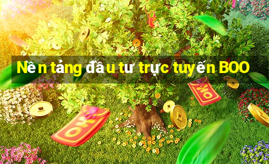 Nền tảng đầu tư trực tuyến BOO