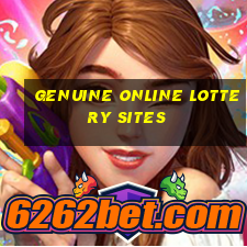 genuine online lottery sites