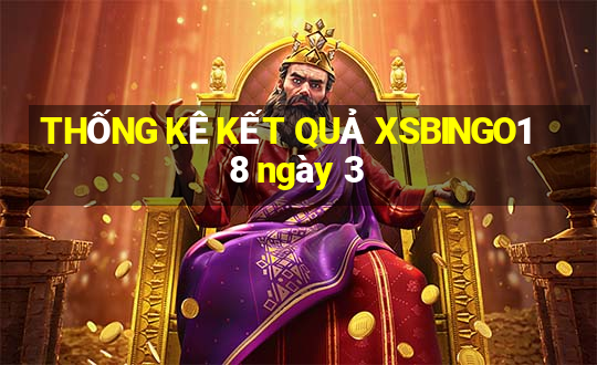 THỐNG KÊ KẾT QUẢ XSBINGO18 ngày 3