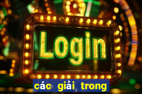 các giải trong vé số