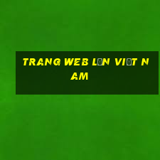 Trang web lớn Việt nam