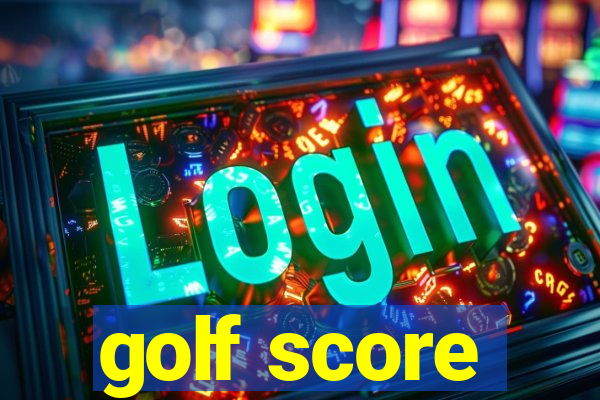 golf score