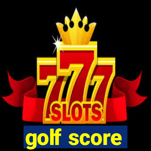 golf score