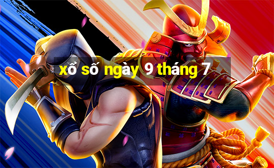 xổ số ngày 9 tháng 7