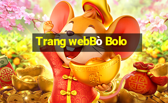 Trang webBò Bolo