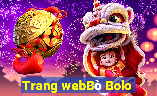 Trang webBò Bolo