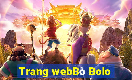 Trang webBò Bolo