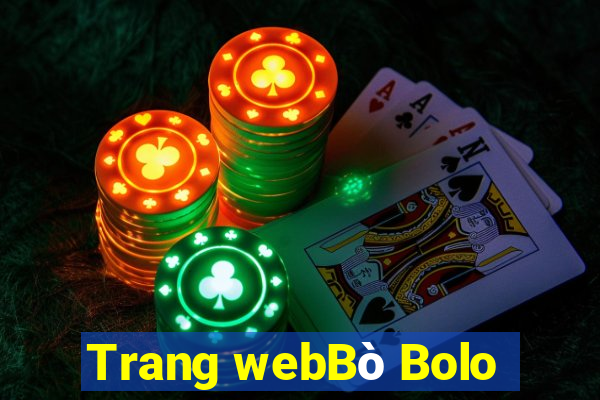 Trang webBò Bolo