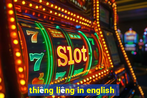 thiêng liêng in english