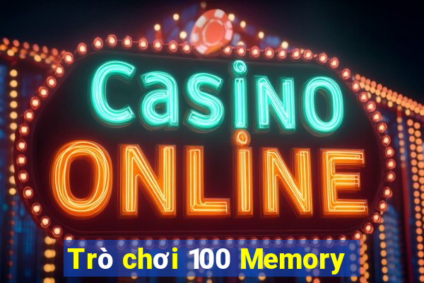 Trò chơi 100 Memory