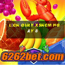 Lịch quay XSHCM ngày 8