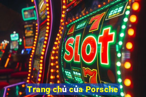 Trang chủ của Porsche