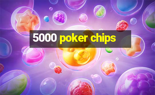 5000 poker chips