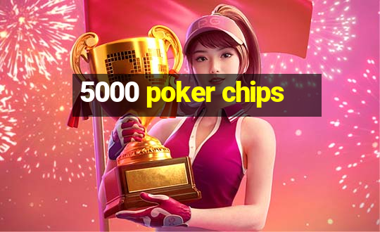 5000 poker chips