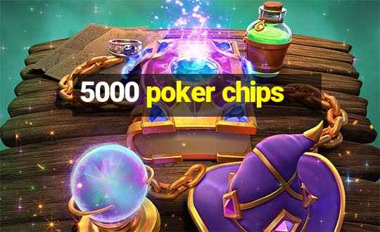 5000 poker chips