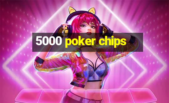 5000 poker chips