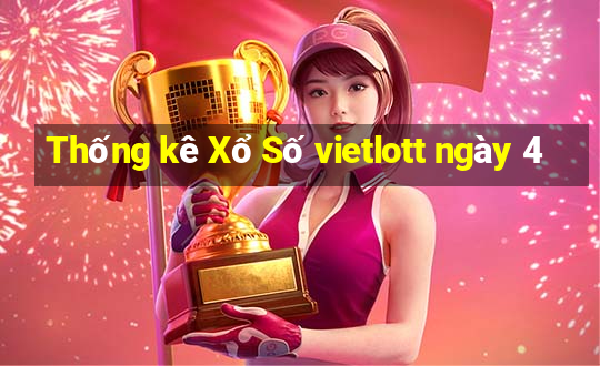 Thống kê Xổ Số vietlott ngày 4