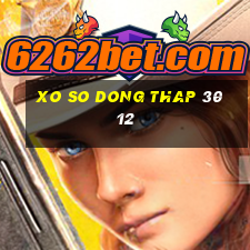 xo so dong thap 30 12