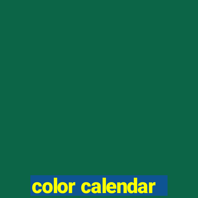 color calendar