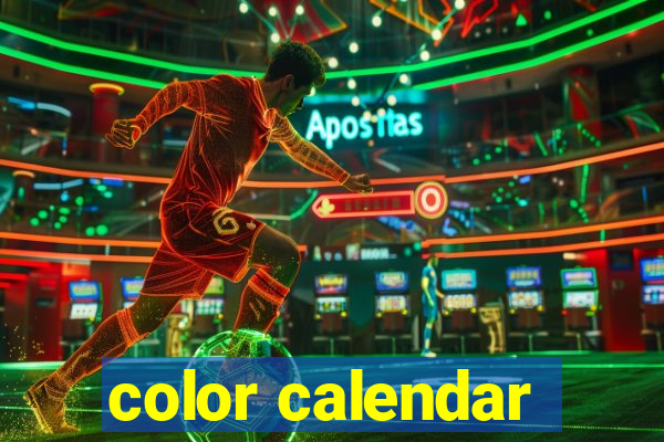 color calendar