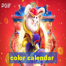 color calendar