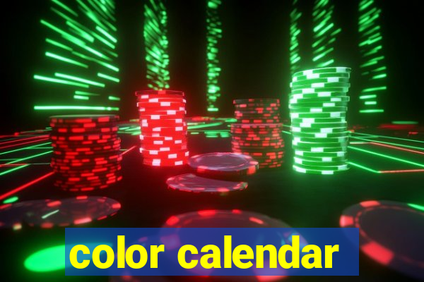 color calendar