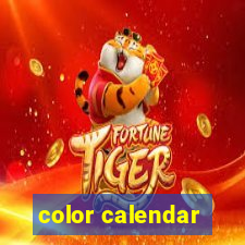 color calendar