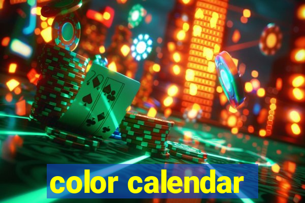 color calendar