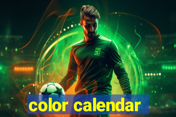 color calendar