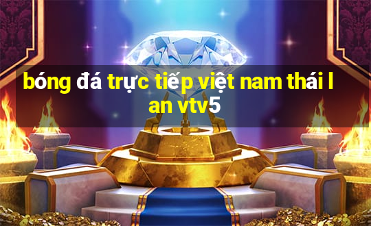 bóng đá trực tiếp việt nam thái lan vtv5