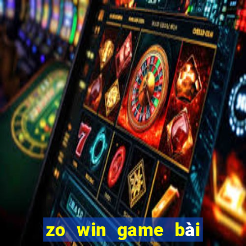 zo win game bài đổi thưởng