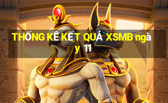 THỐNG KÊ KẾT QUẢ XSMB ngày 11