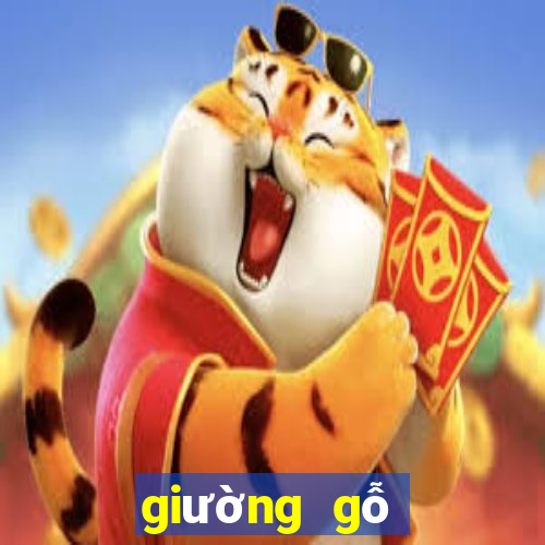 giường gỗ bệt kiểu nhật