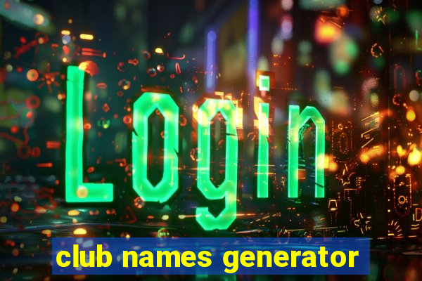 club names generator