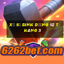 xổ số bình dương 12 tháng 3