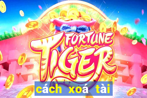 cách xoá tài khoản fabet