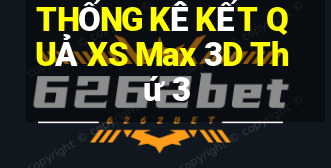 THỐNG KÊ KẾT QUẢ XS Max 3D Thứ 3