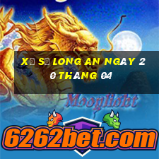 xổ số long an ngày 20 tháng 04