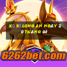 xổ số long an ngày 20 tháng 04