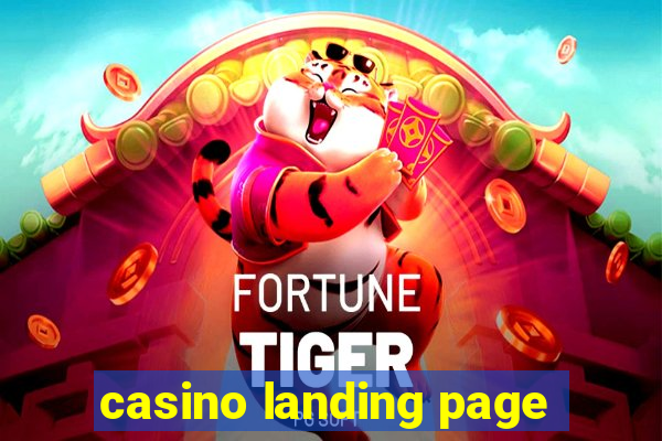 casino landing page