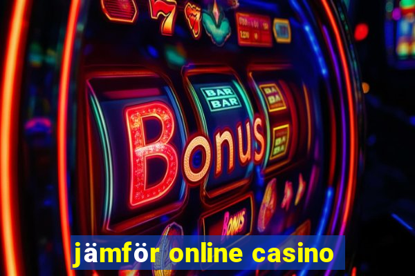 jämför online casino