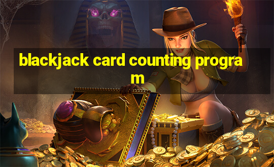 blackjack card counting program