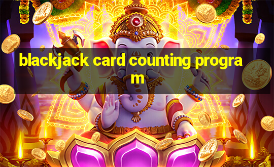 blackjack card counting program