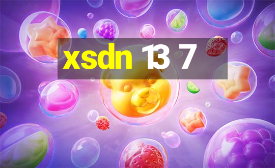 xsdn 13 7